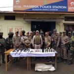 Huge cache of arms recovered