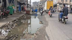 Neglected Drainage Project Strangles Vital NH-17 Stretch in Assam’s Key Market Hub