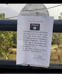 Police Investigate ISIS-Linked Threat Poster Calling for Land Evictions in Meghalaya’s West Garo Hills