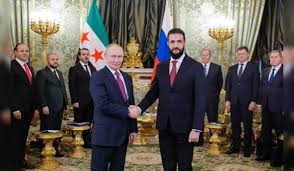 Syria’s Interim President Meets Putin in Moscow to Discuss Military and Economic Ties