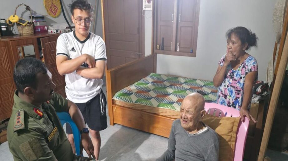 Manipur : Assam Rifles Honours 104-Year-Old World War II Veteran in Moreh