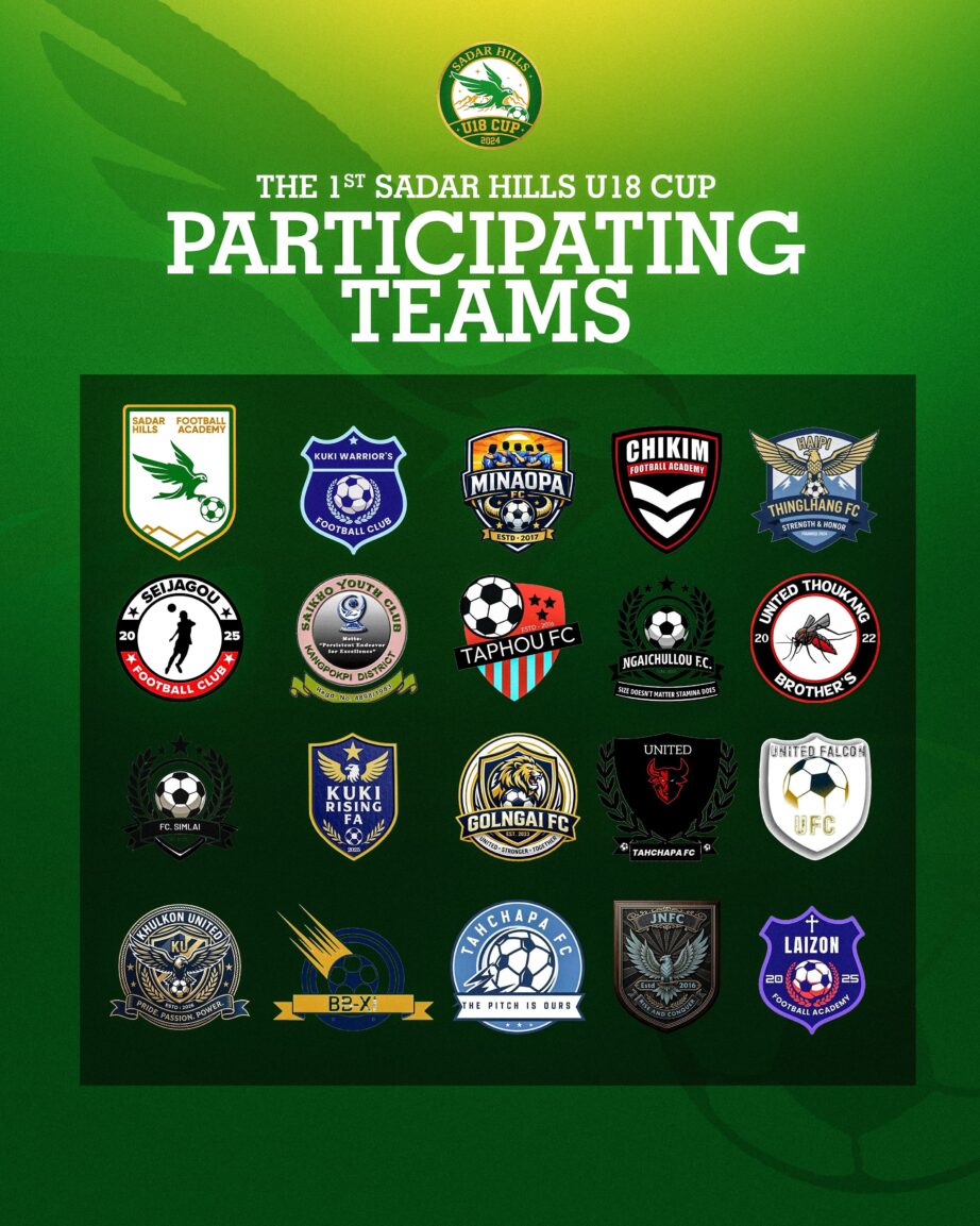 Sadar Hills U18 Cup Kicks Off with Strong Lineup of Participating Teams: