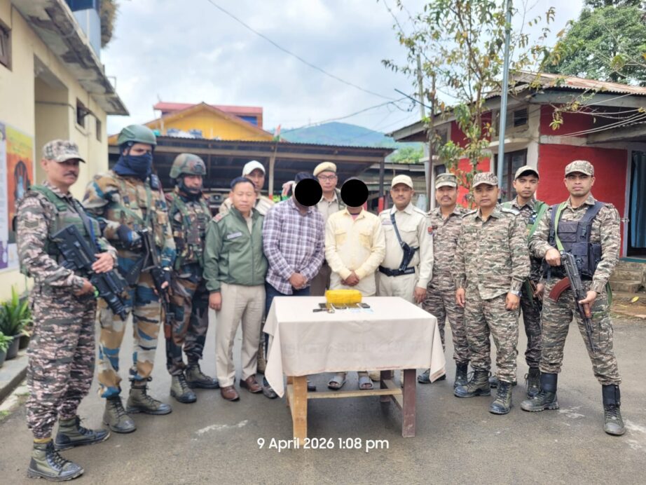 Two Arrested with WY Tablets at Senapati Check Post