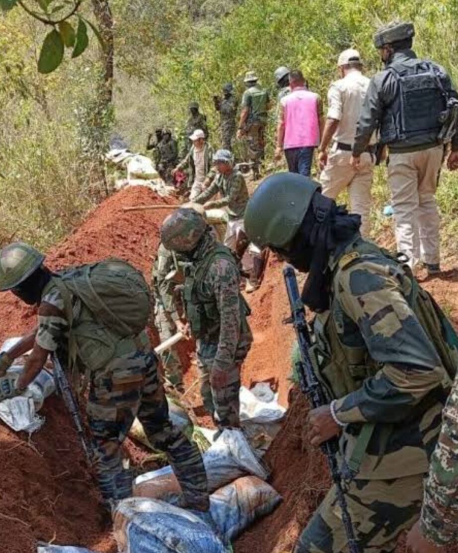 BSF Jawan Critically Injured in Firing Incident in Ukhrul District