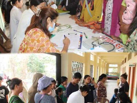 SkyLab Conducted One-Day Free Health Camp; Benefits Over 80 Residents in Kangpokpi