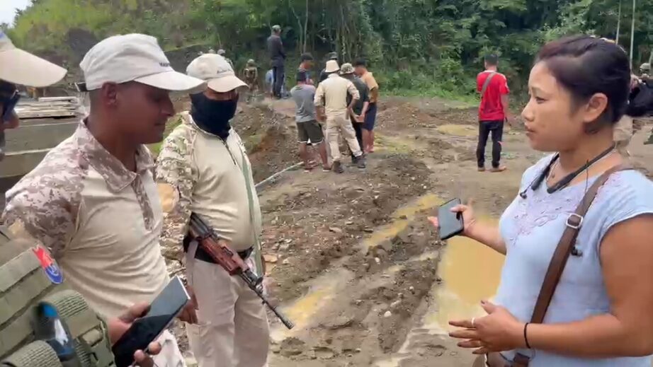 Shangkai Villagers Deny Deliberate Highway Damage, Say Excavation Was Necessary to Prevent Flooding